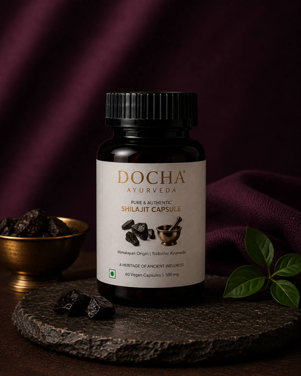 Shilajit Capsule bottle